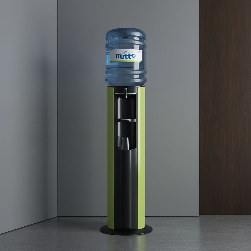 Wasserspender FMAX für gekühltes und raumtemperiertes Trinkwasser, Getränkespender ideal im Büro, Praxis oder Zuhause