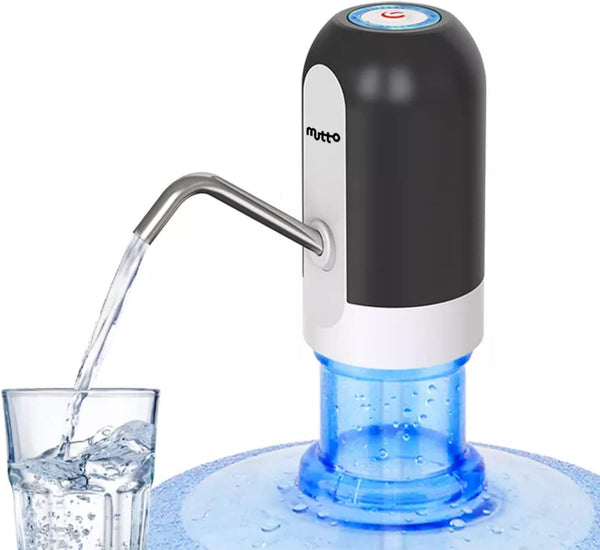 Elektrischer Wasserspender mit Zapfhahn und Akku für frisches Wasser auf Knopfdruck